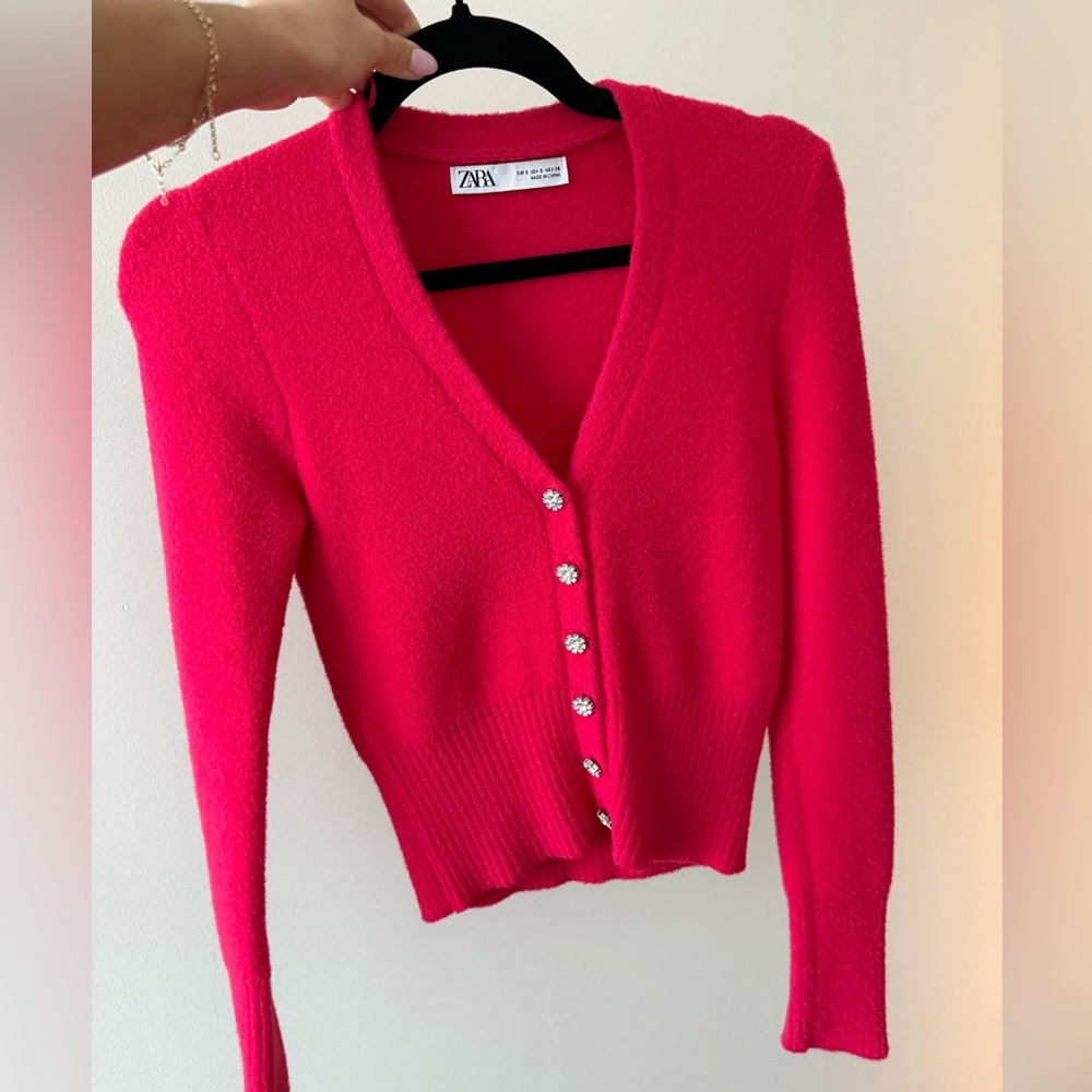 Zara Women's Pink Sweater